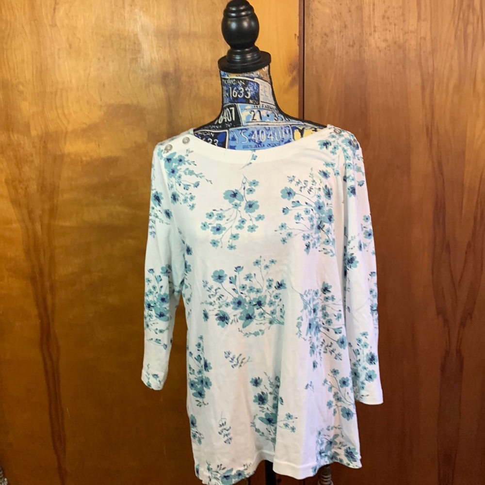 Croft & Barrow Cotton Long Sleeved Shirt. XXL.